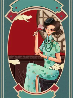 是青瓦窄巷,一串柔美的音符